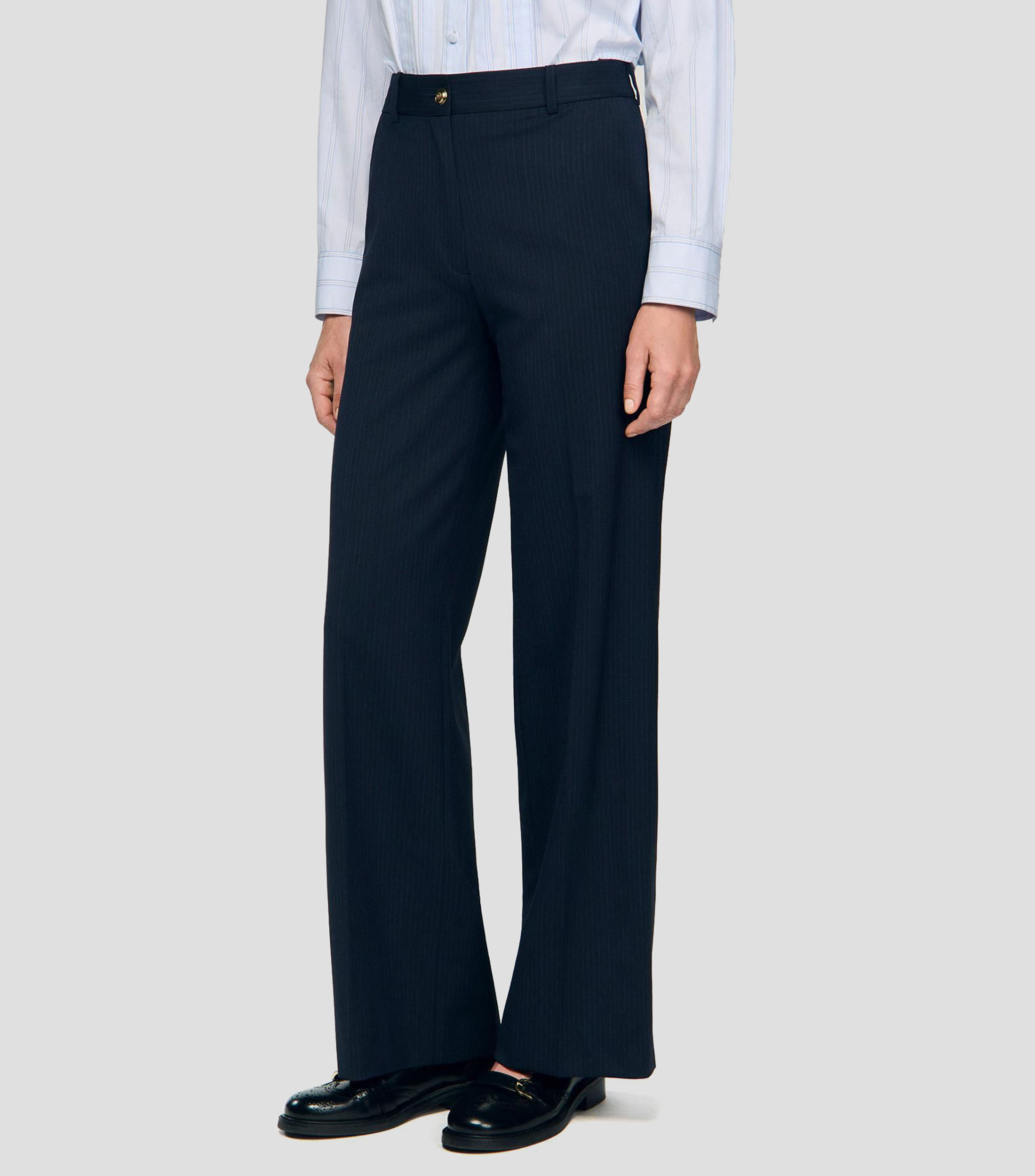 Pantalón a Rayas Mujer